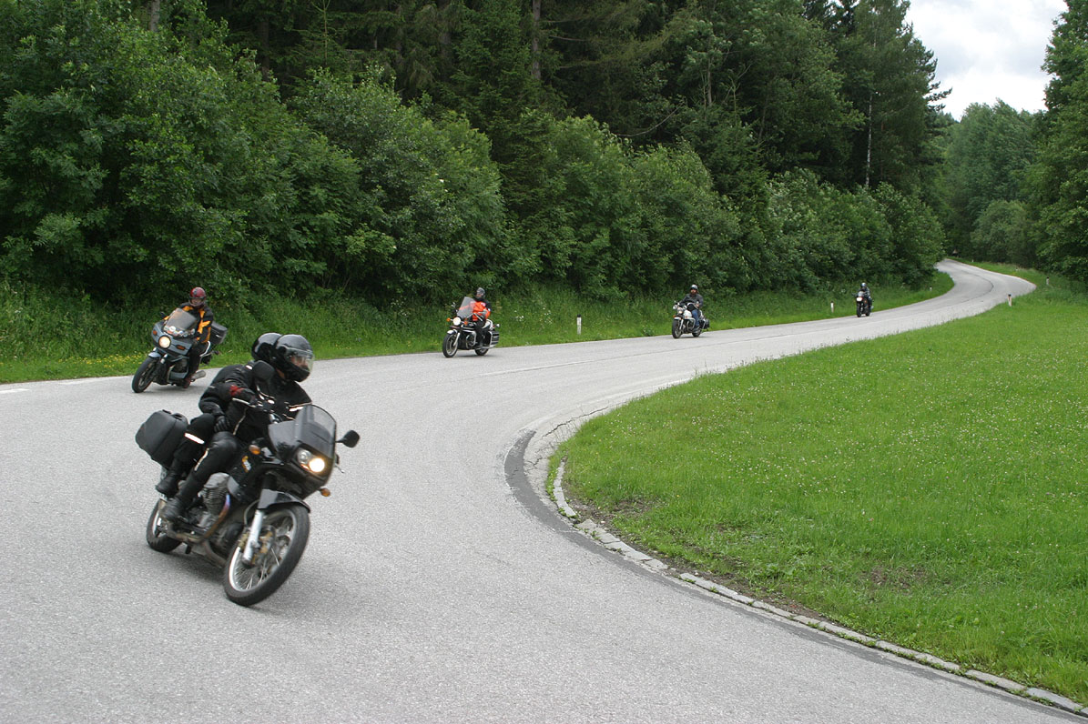 Moto Guzzi Treffen Ausfahrt